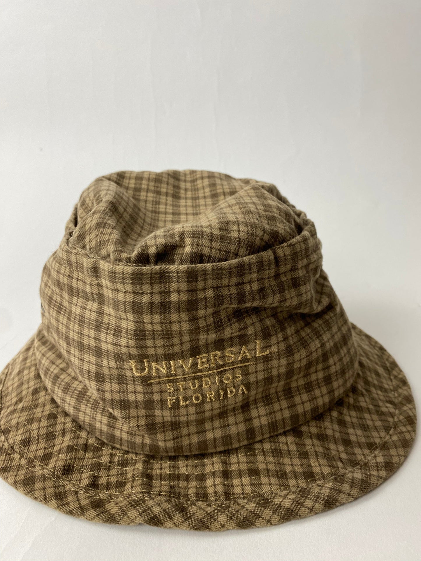 Other Hats & Beanies Vintage Universal Bucket Hat Adult L/XL Plaid Brown