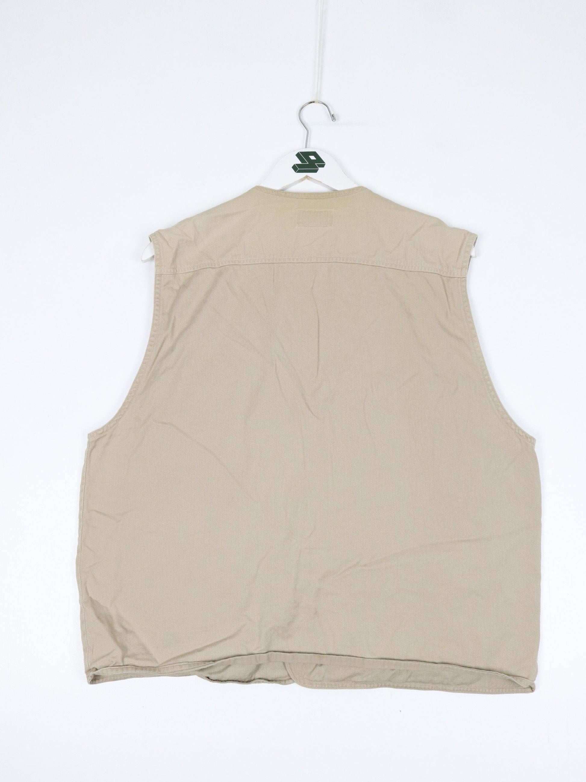 Delicron Vest Mens XL Short Brown Fishing Outdoors Jacket – Proper Vintage