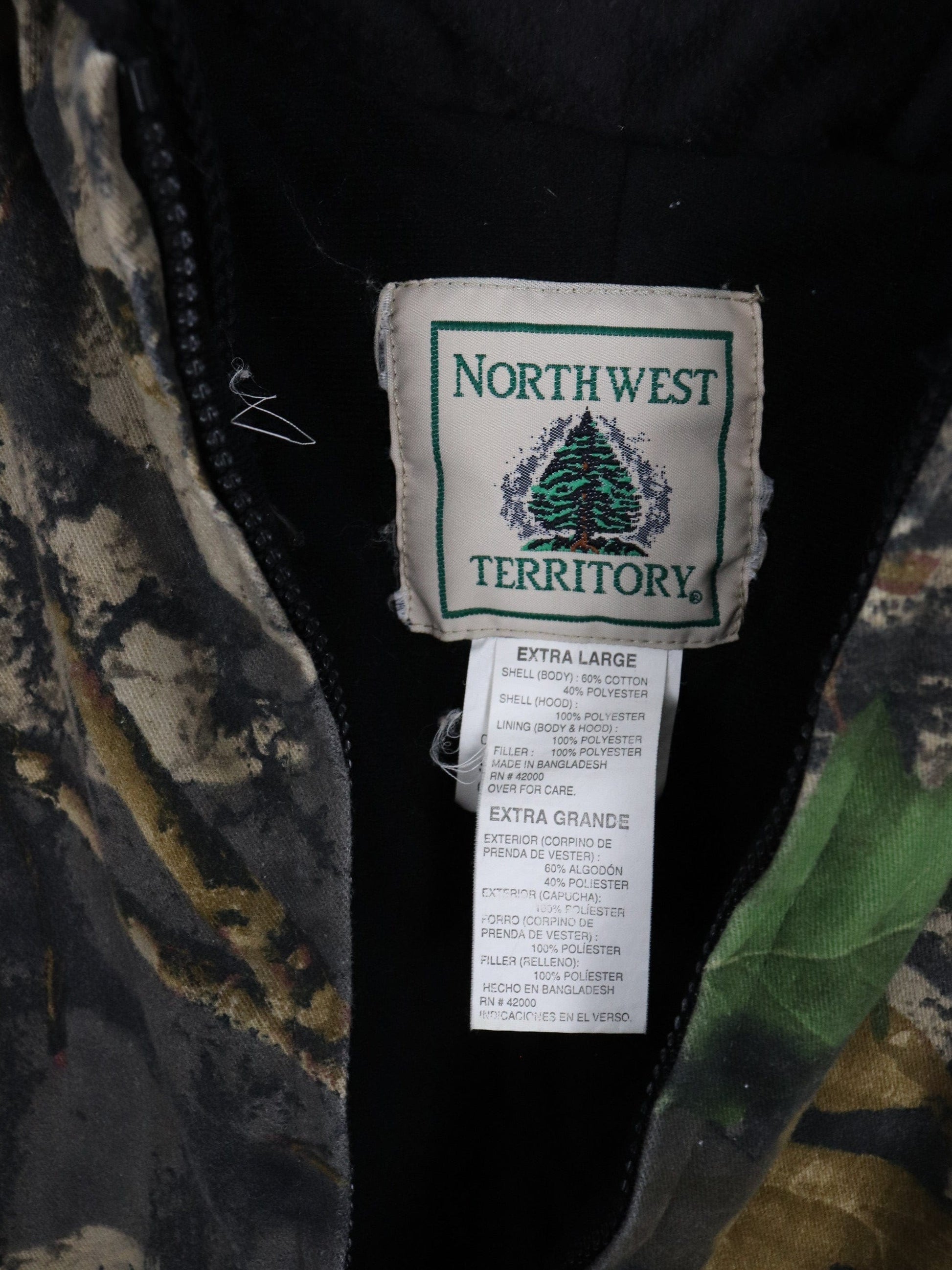 Other Jackets & Coats Northwest Territory Jacket Mens XL Brown Tree Camo Vest