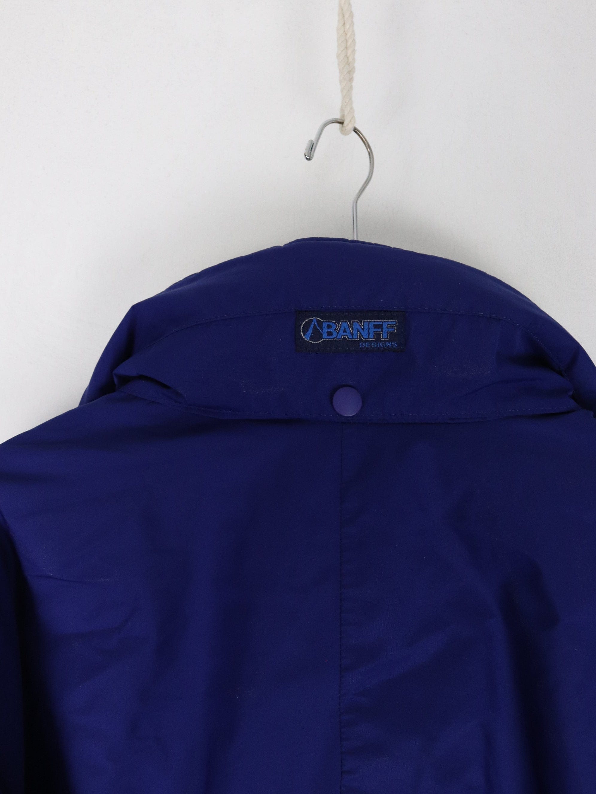 Vintage Banff Designs Jacket Mens XL Blue Gore-Tex Coat Outdoors