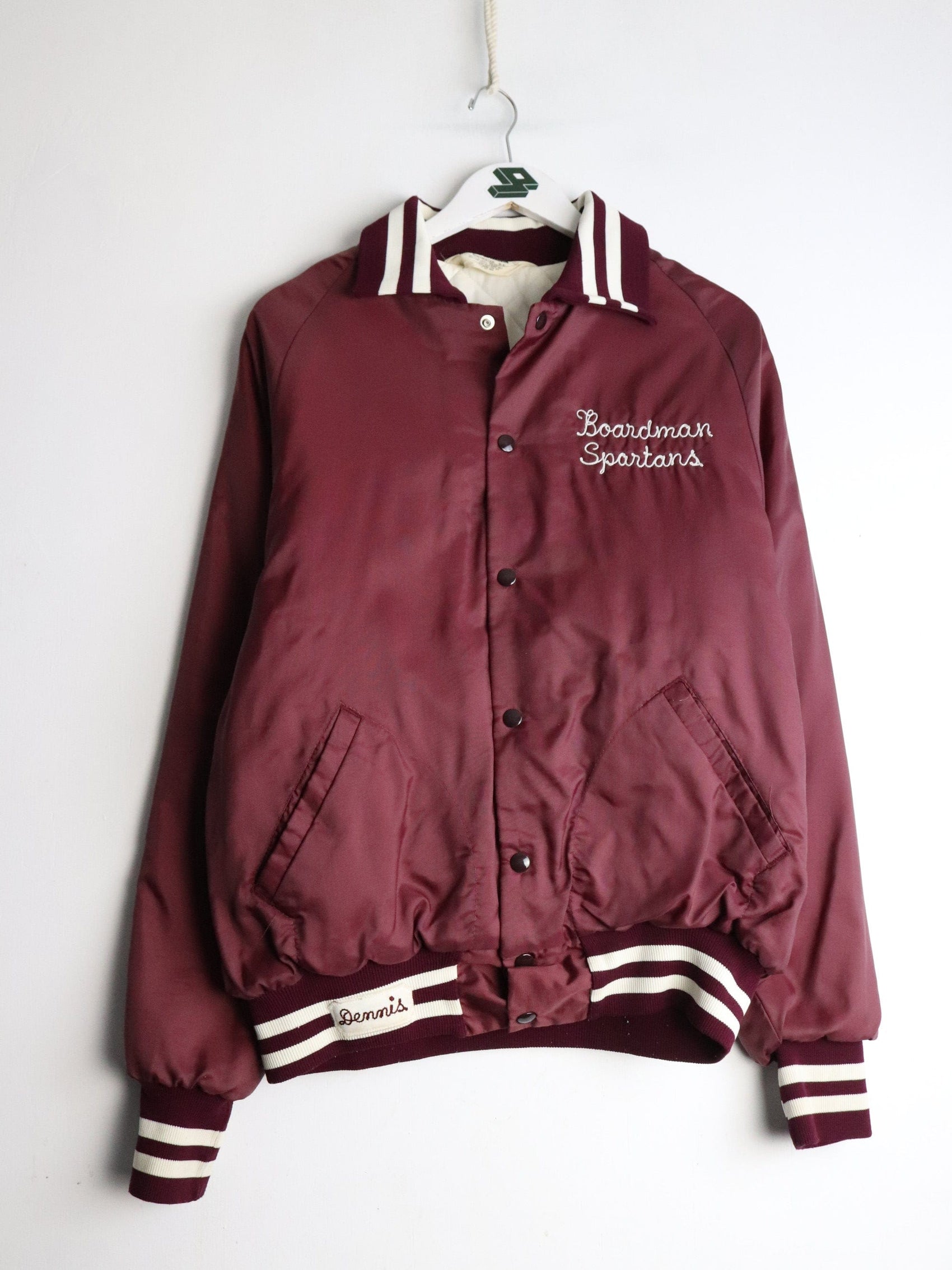 Other Jackets & Coats Vintage Boardman Spartans Jacket Mens Large Red Snap On