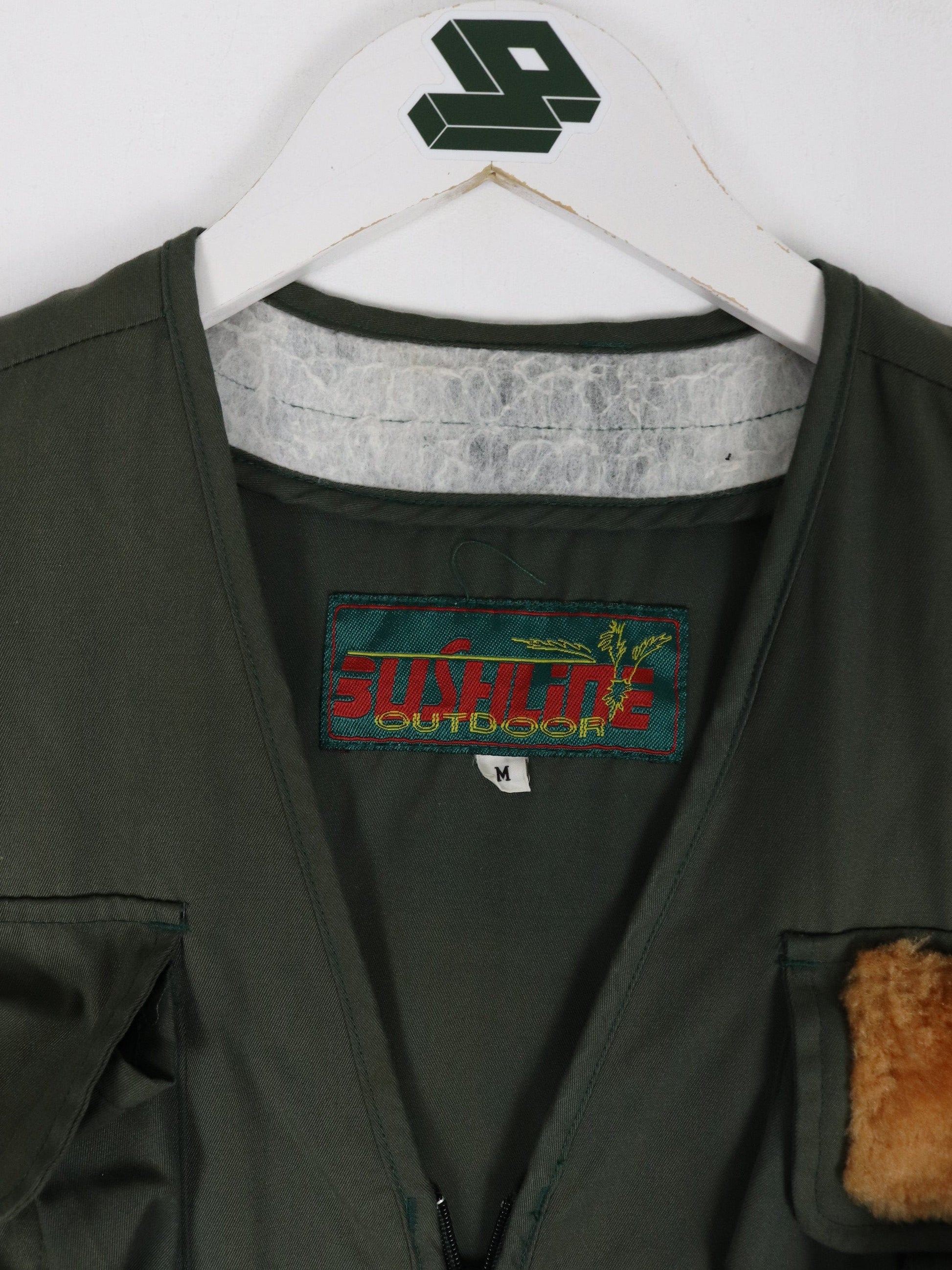 Vintage Bushline Outdoors Vest Mens Medium Green Jacket Hunting Fishin –  Proper Vintage