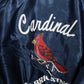 Other Jackets & Coats Vintage Cardinals Fabricating Jacket Mens XL Blue Satin Bomber Coat