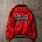Other Jackets & Coats Vintage Fairborn Softball Jacket Mens Medium Red Satin Snap On Coat