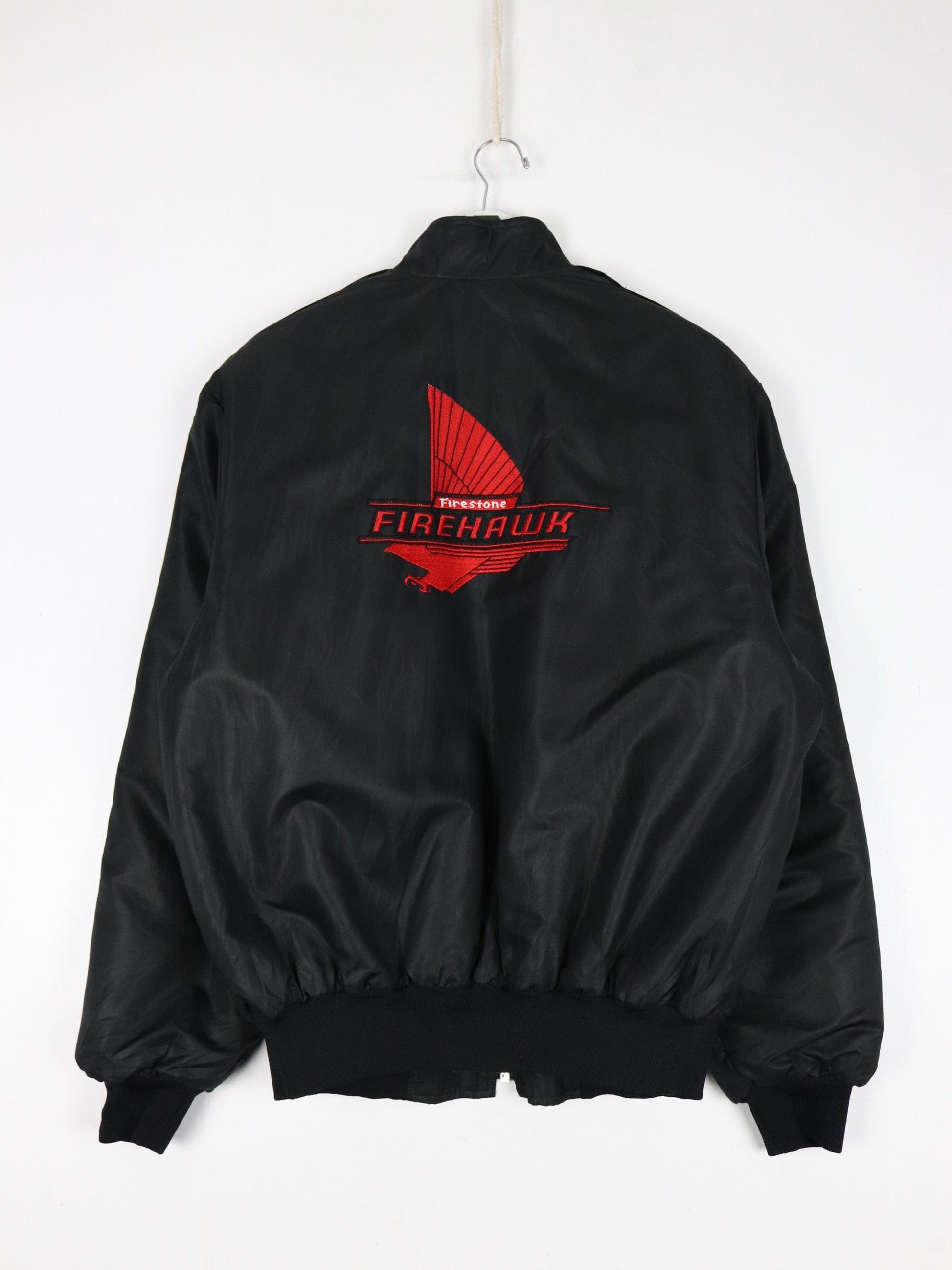 Other Jackets & Coats Vintage Firehawk Tires Jacket Mens Medium Black Car Promo