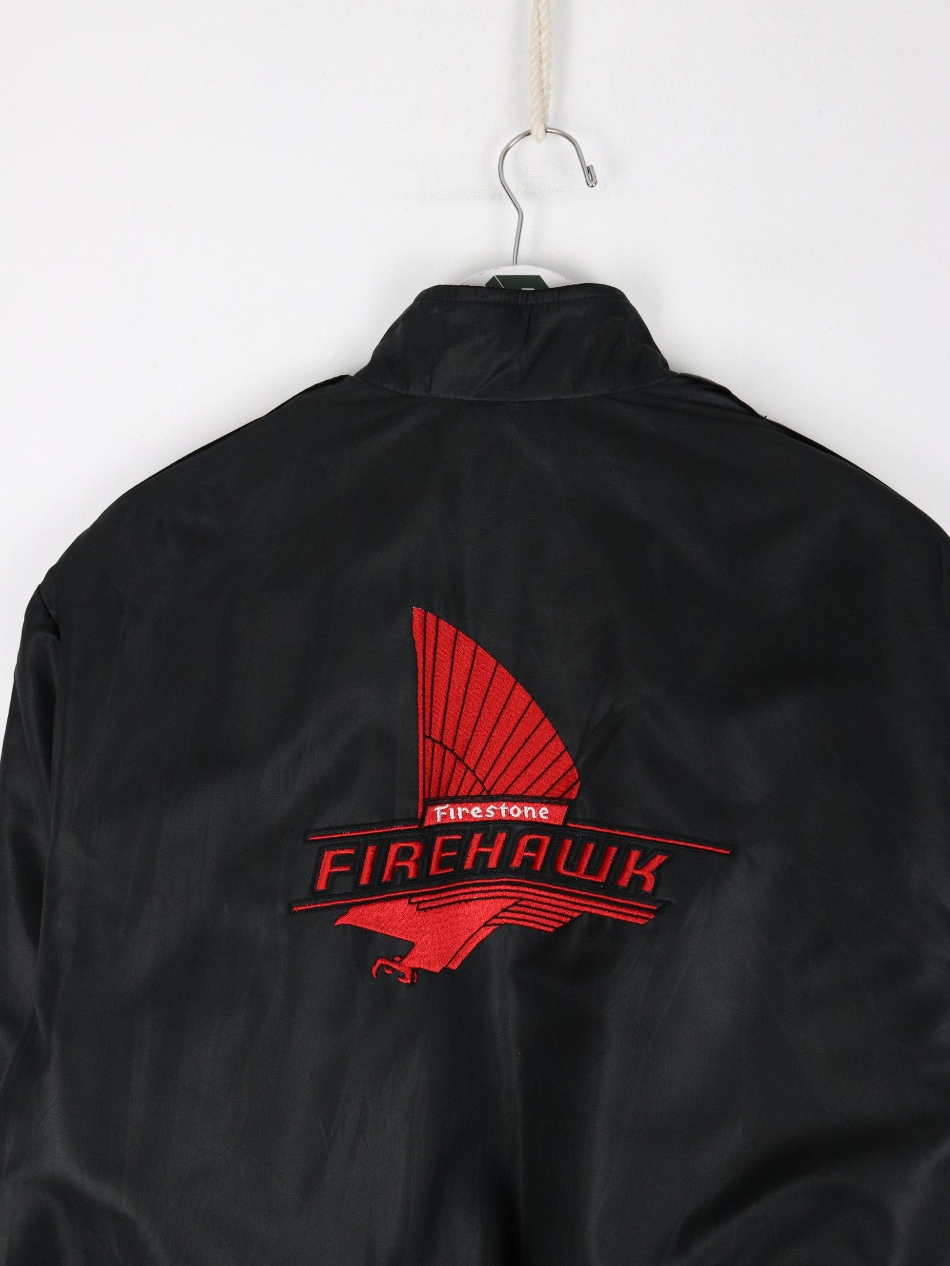 Other Jackets & Coats Vintage Firehawk Tires Jacket Mens Medium Black Car Promo