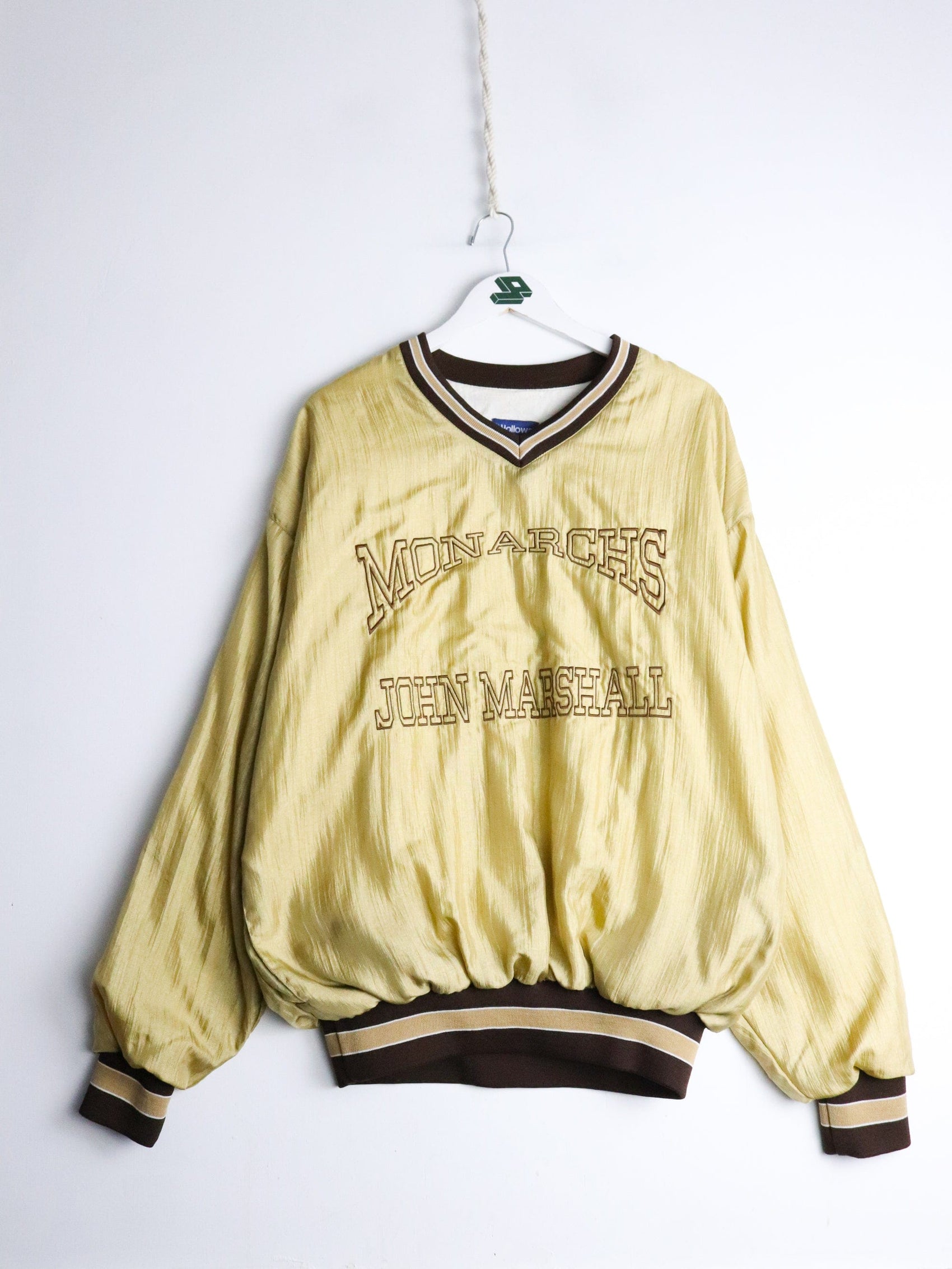 Other Jackets & Coats Vintage John Marshall Monarchs Jacket Mens Large Gold