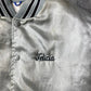 Other Jackets & Coats Vintage Maullers Football Jacket Mens Large Grey Satin Snap On Coat