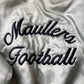 Other Jackets & Coats Vintage Maullers Football Jacket Mens Large Grey Satin Snap On Coat