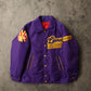 Other Jackets & Coats Vintage Port Colborne Lions Hockey Jacket Youth 36 XL Purple Snap On Pee Wee Minor