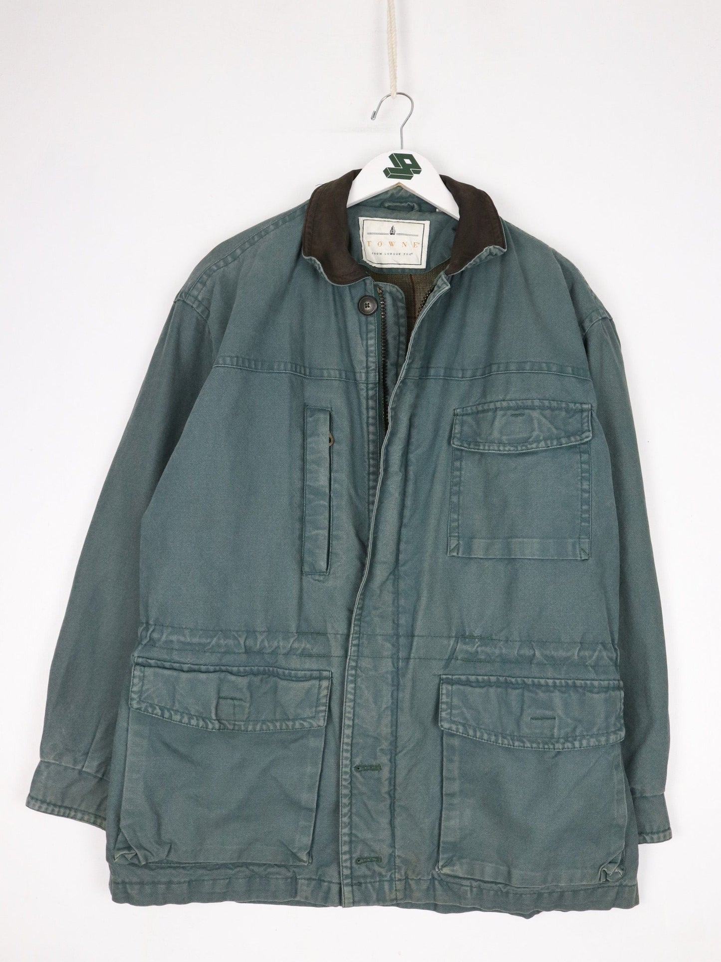 Other Jackets & Coats Vintage Towne London Fog Jacket Mens XL Green Chore Coat