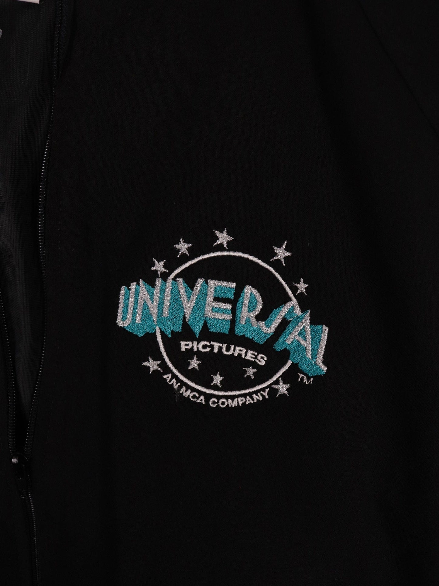 Other Jackets & Coats Vintage Universal Pictures Jacket Fits Mens Large Black Full Zip Bomber