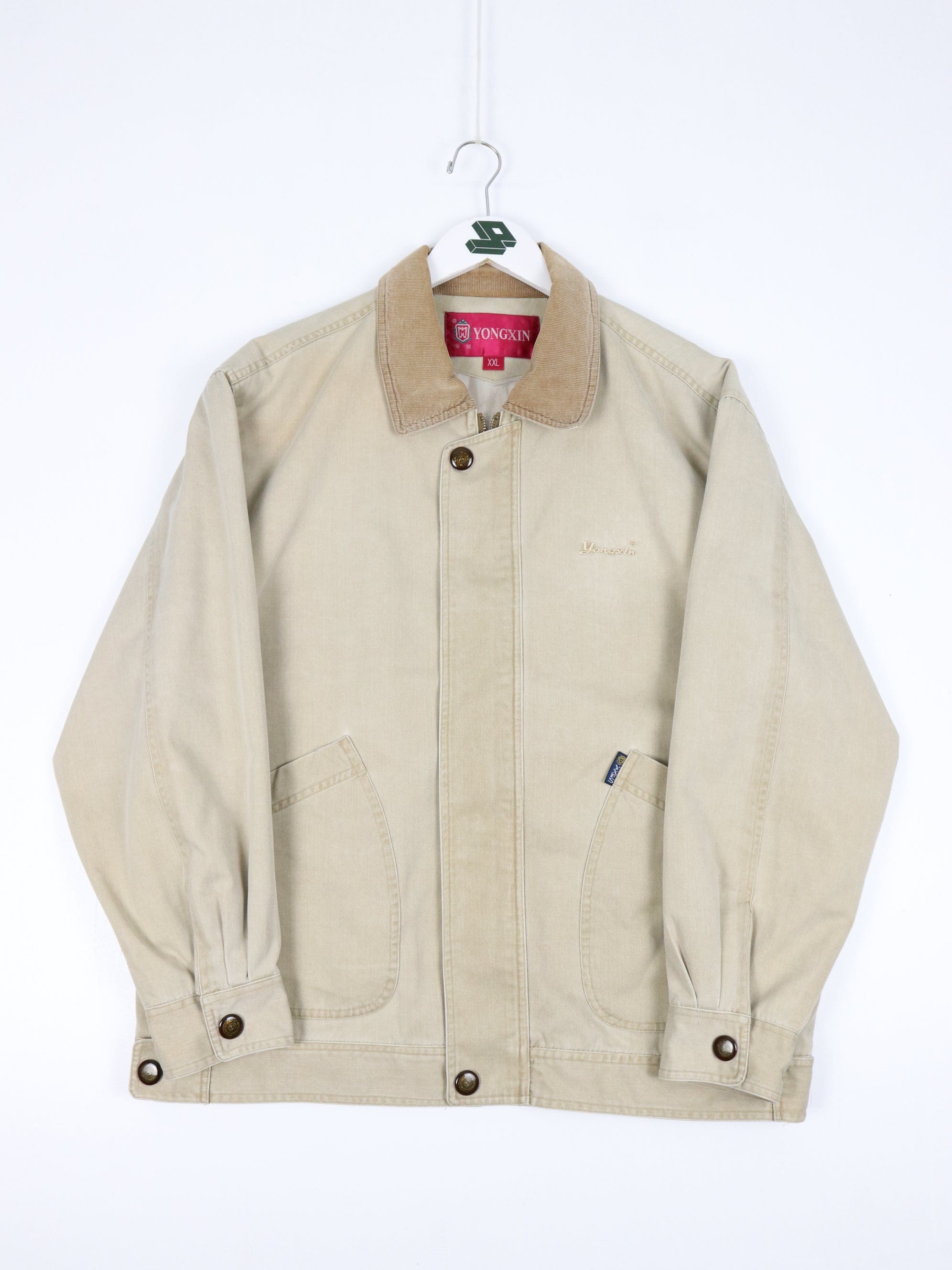 Vintage Men's Jacket - White - XL