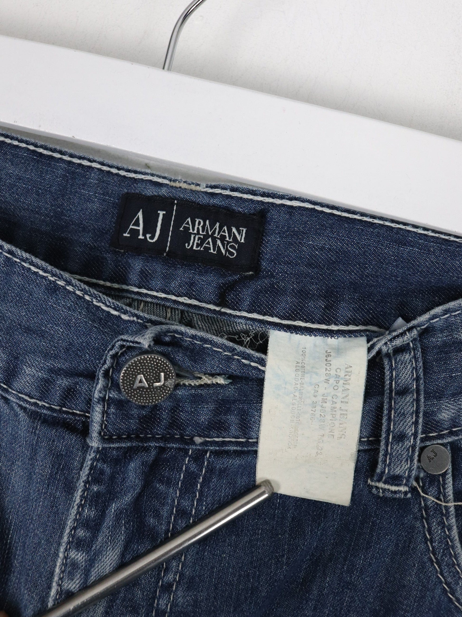 Other Jeans Armani Jeans Pants Fits Mens 33 x 30 Blue Denim