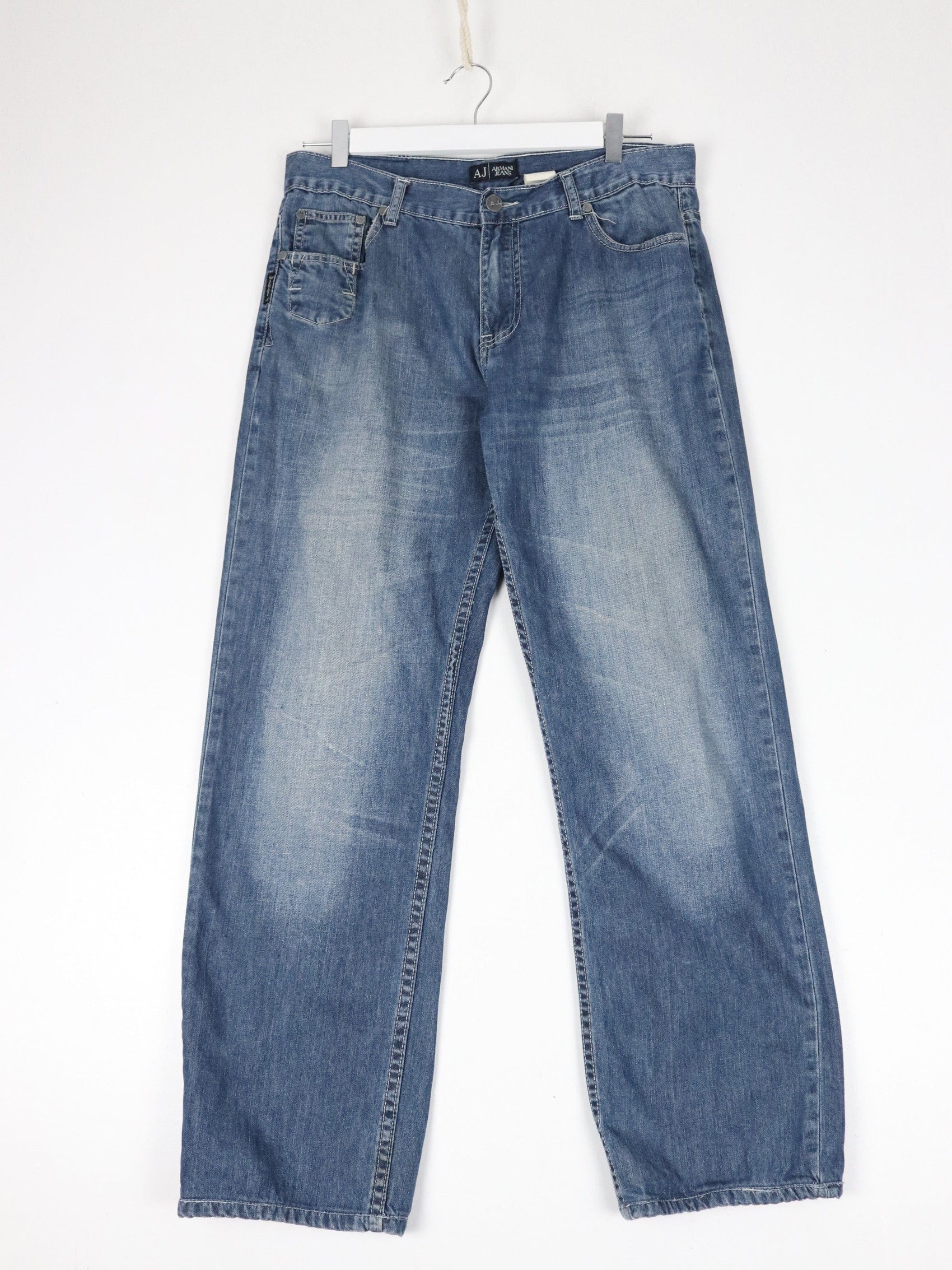 Other Jeans Armani Jeans Pants Fits Mens 33 x 30 Blue Denim