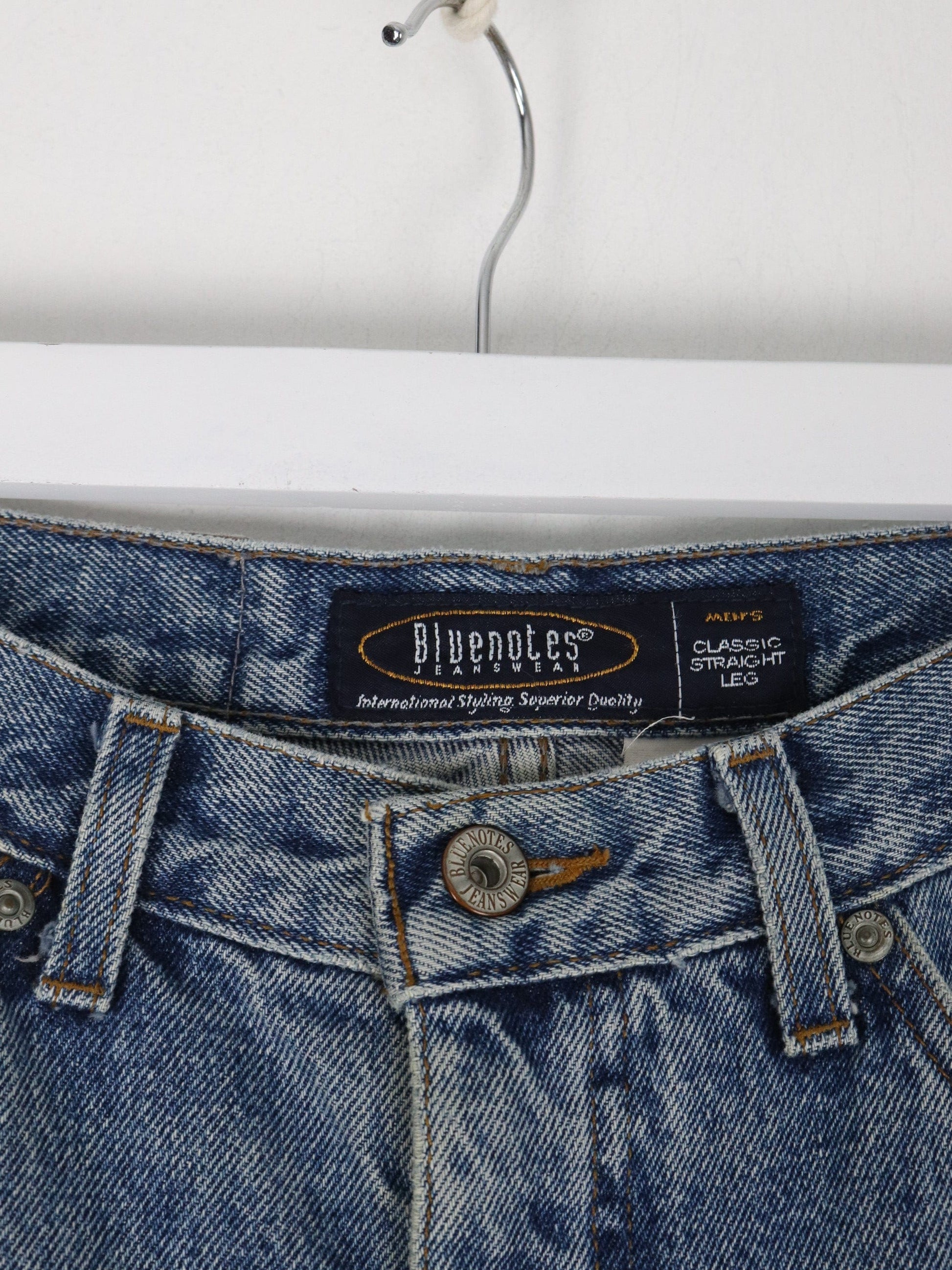 Other Jeans Vintage Bluenotes Pants Fits Mens 28 x 30 Blue Denim Jeans Straight Leg