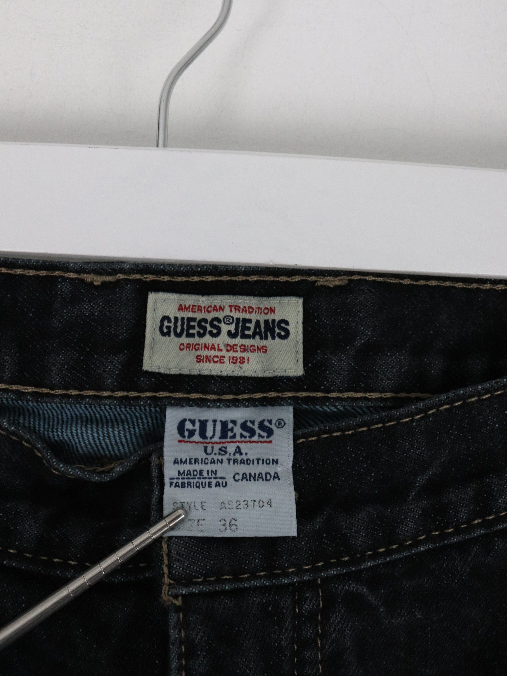 Other Jeans Vintage Guess Pants Mens 36 x 31 Black Denim Jeans