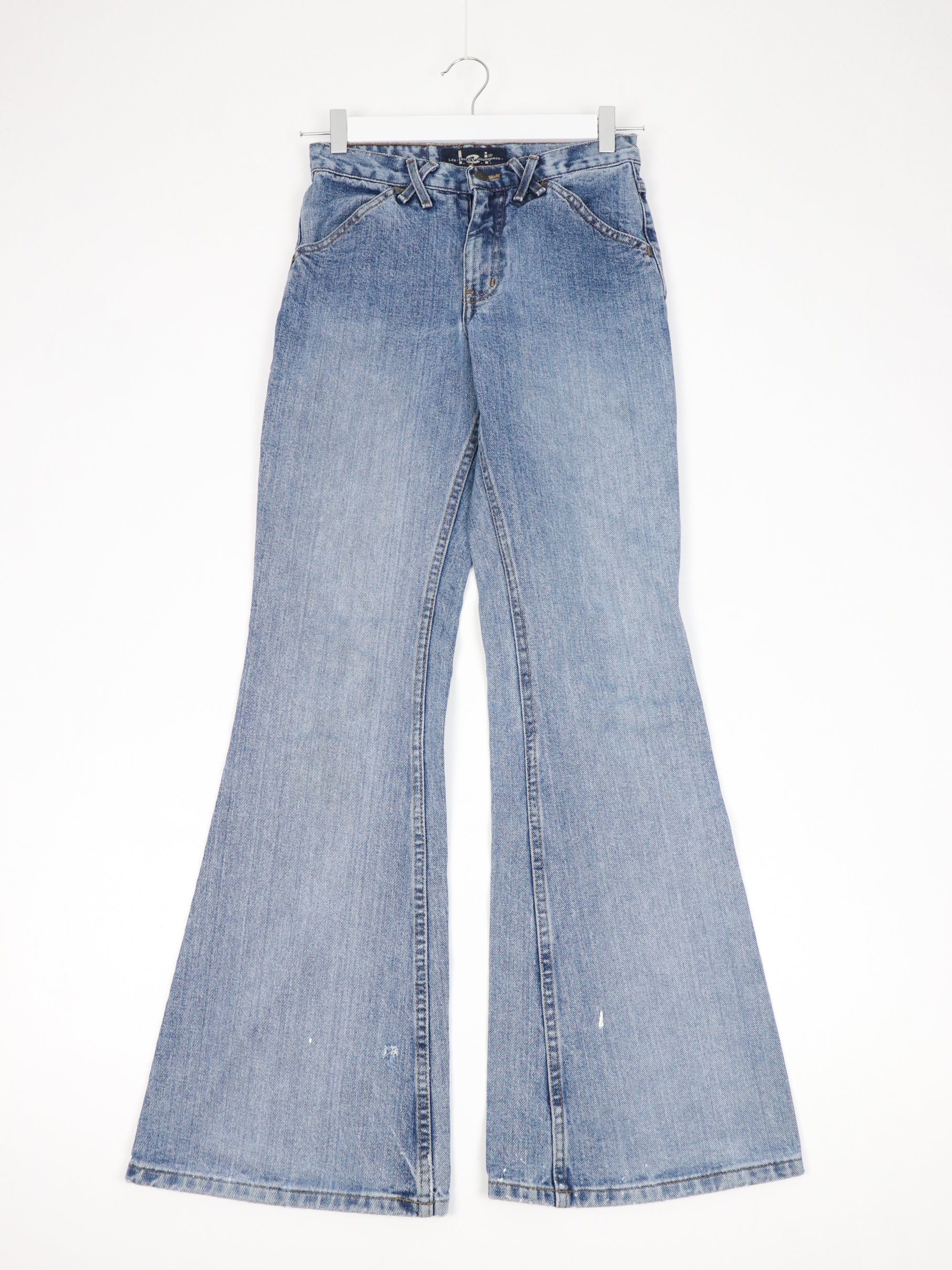 Women's Vintage Star Patchwork Y2K Baggy Jeans High Waisted