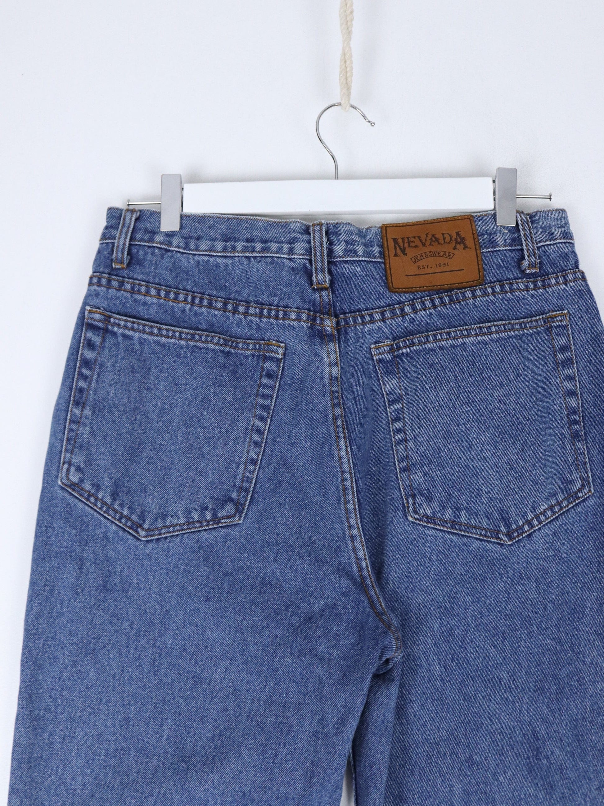 Other Jeans Vintage Nevada Pants Fits Womens 30 x 25 Blue Denim Jeans