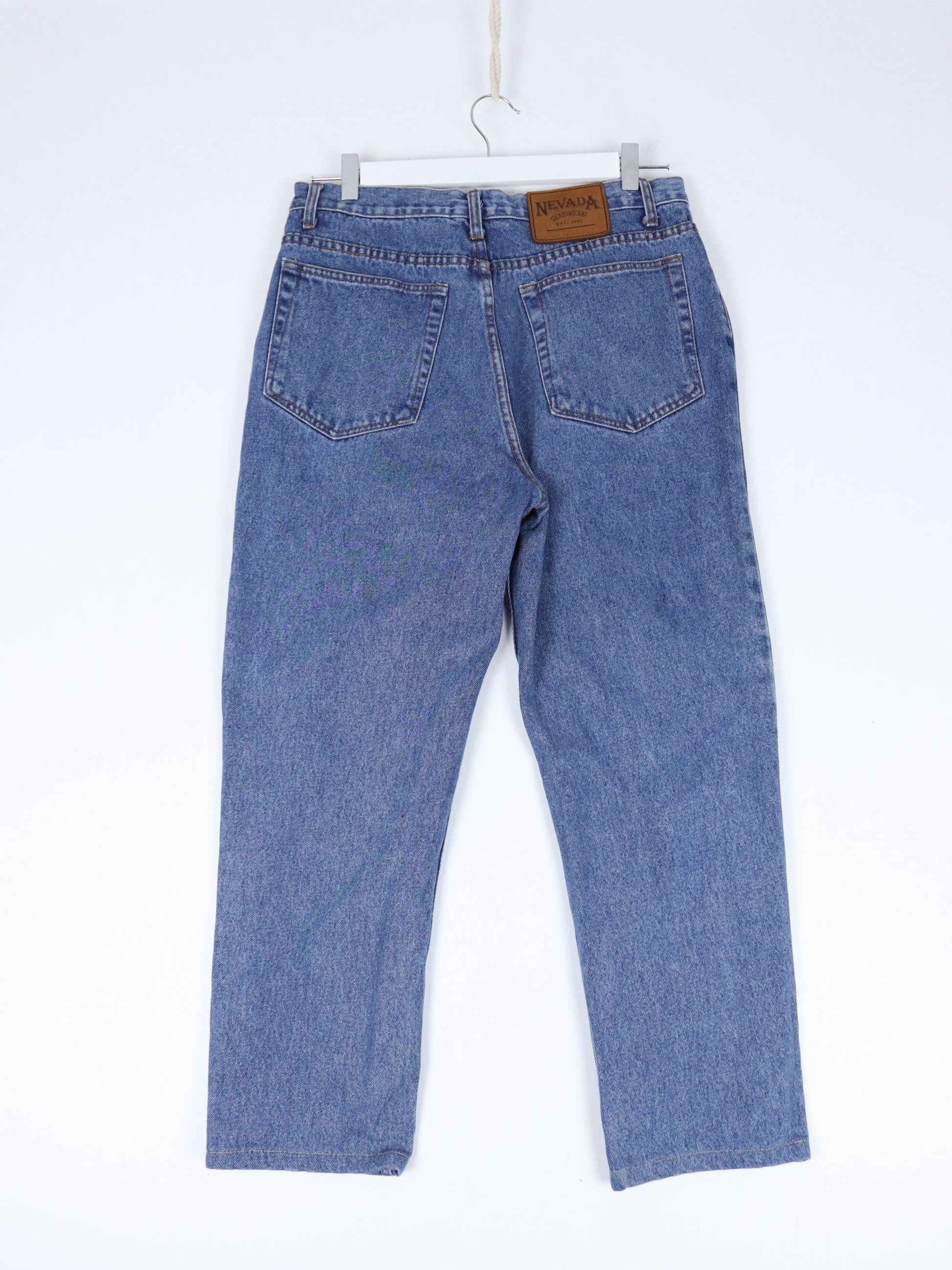 Other Jeans Vintage Nevada Pants Fits Womens 30 x 25 Blue Denim Jeans