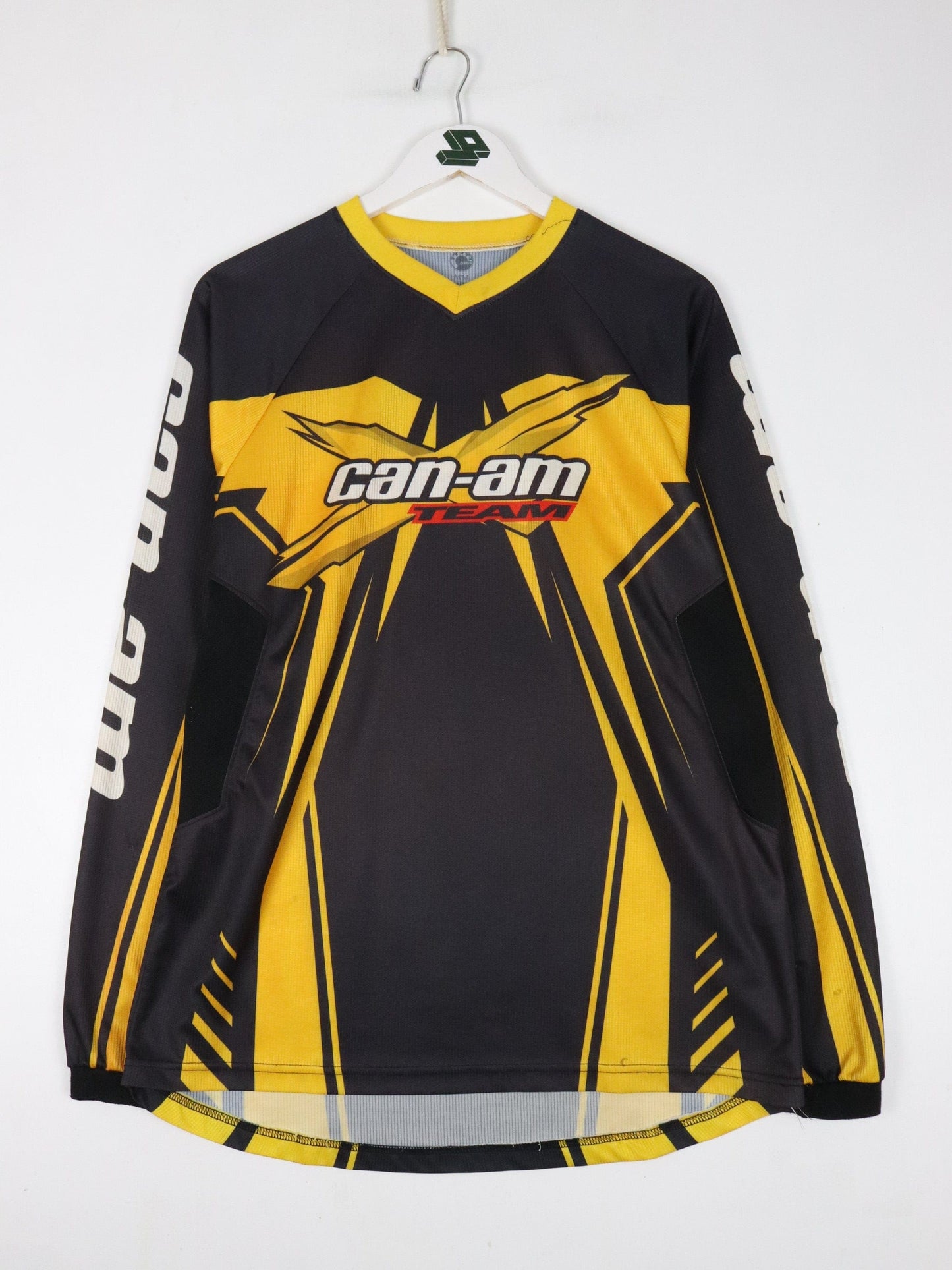 Other Jersey Can-am Motocross Jersey Mens Medium Black Athletic Racing