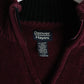 Other Knitwear Denver Hayes Sweater Mens Large Red Quarter Zip