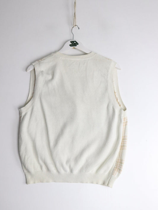 Other Knitwear EP Pro Sweater Fits Womens Small Beige Knit Cardigan Vest