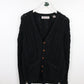 Other Knitwear John Ashford Knit Sweater Mens Slim XL Black Cardigan