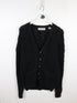 Other Knitwear John Ashford Knit Sweater Mens Slim XL Black Cardigan