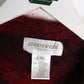 Other Knitwear Jones New York Sweater Womens Medium Red Mohair Knit Slim