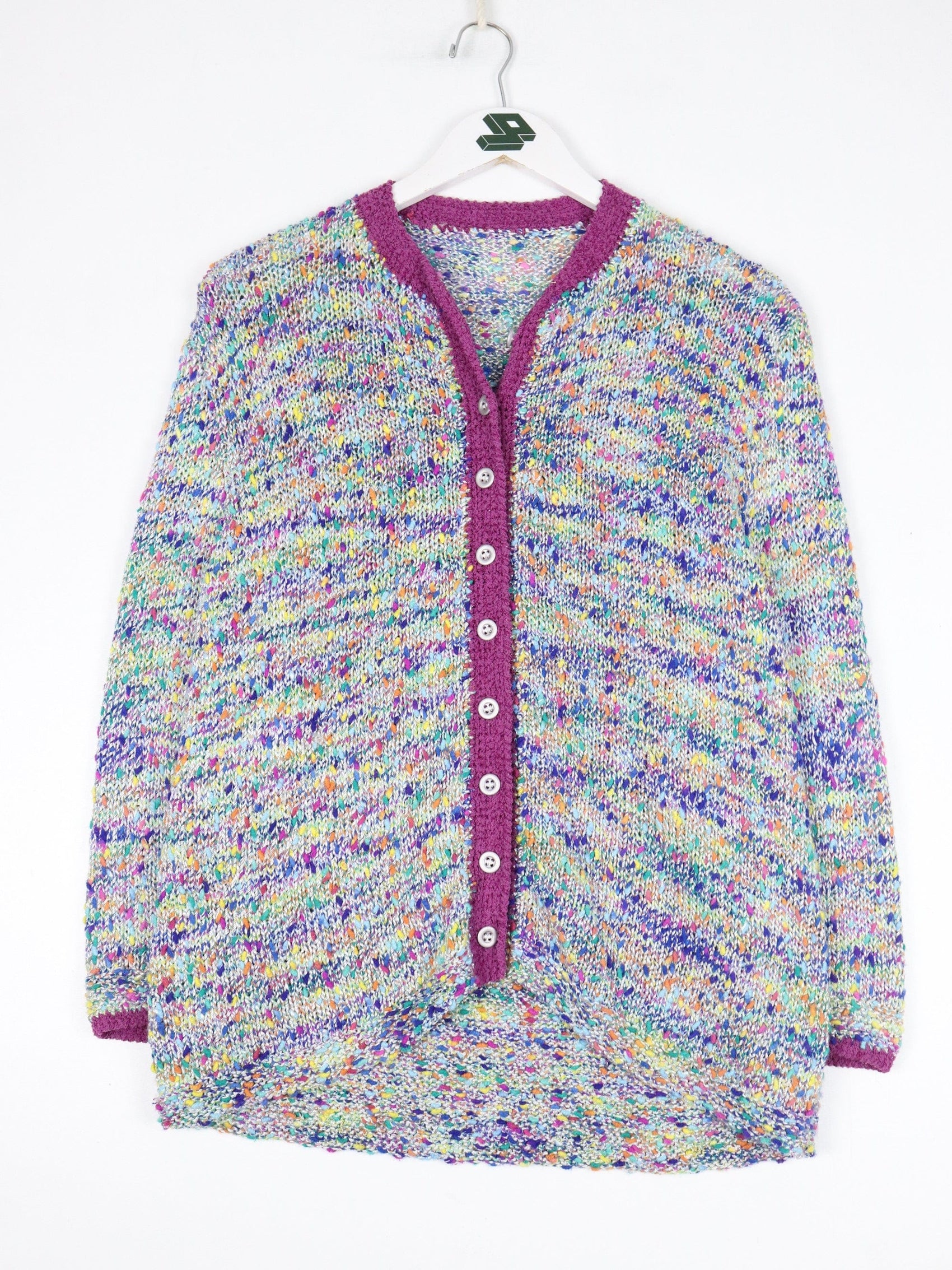 Other Knitwear Knit Sweater Womens Small Pink Cardigan