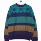 Other Knitwear Vintage Ash Creek Trading Sweater Mens XL Blue Knit Sweatshirt