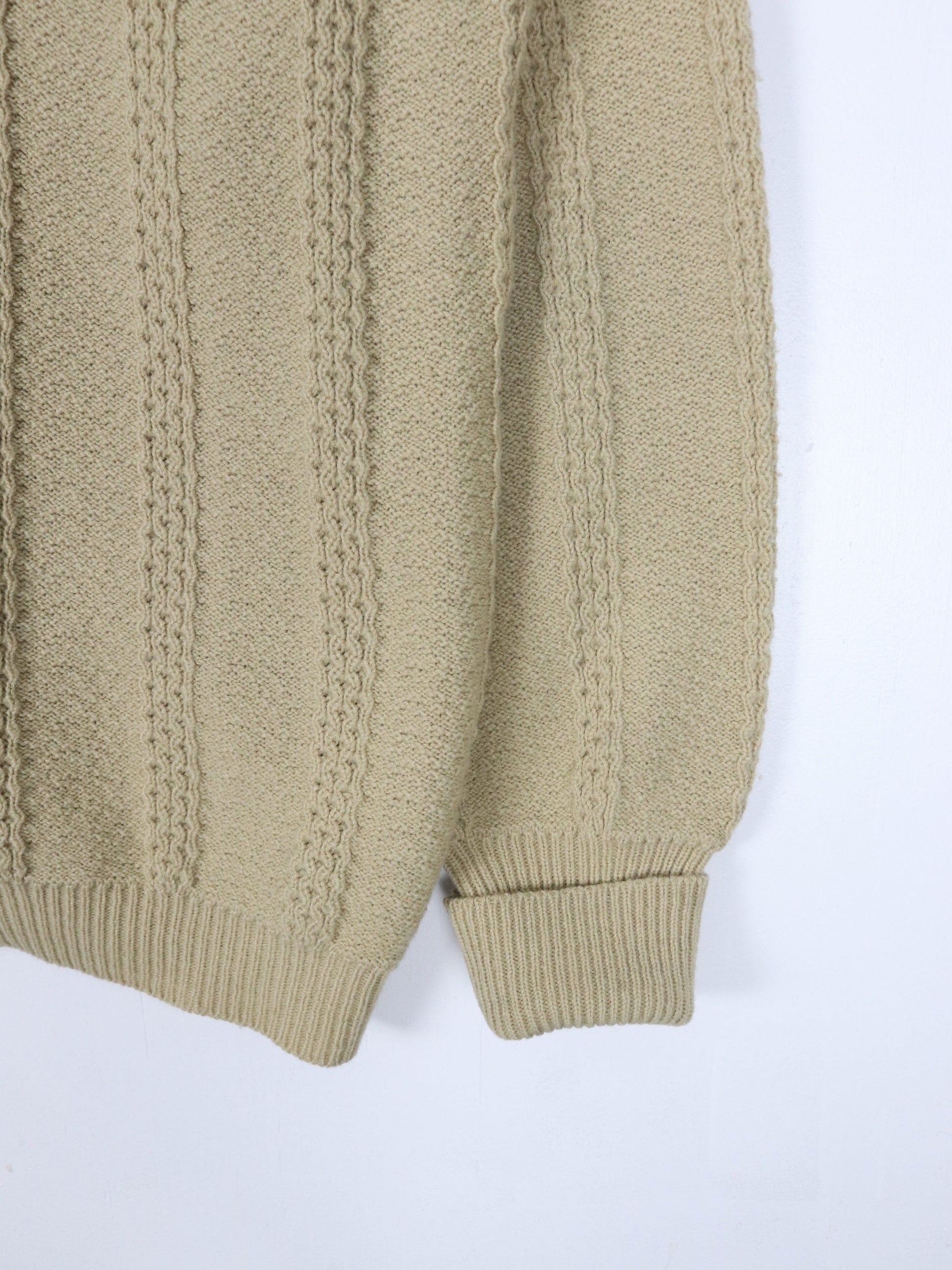 Other Knitwear Vintage Cardigan Sweater Mens Large Brown Knit Sweatshirt