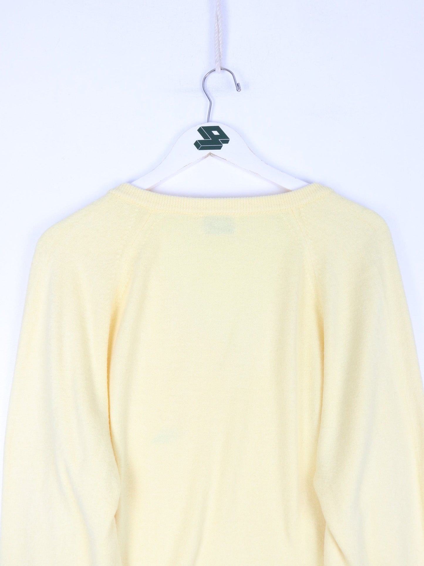 Other Knitwear Vintage Knit Sweater Mens XL Yellow V Neck Pullover