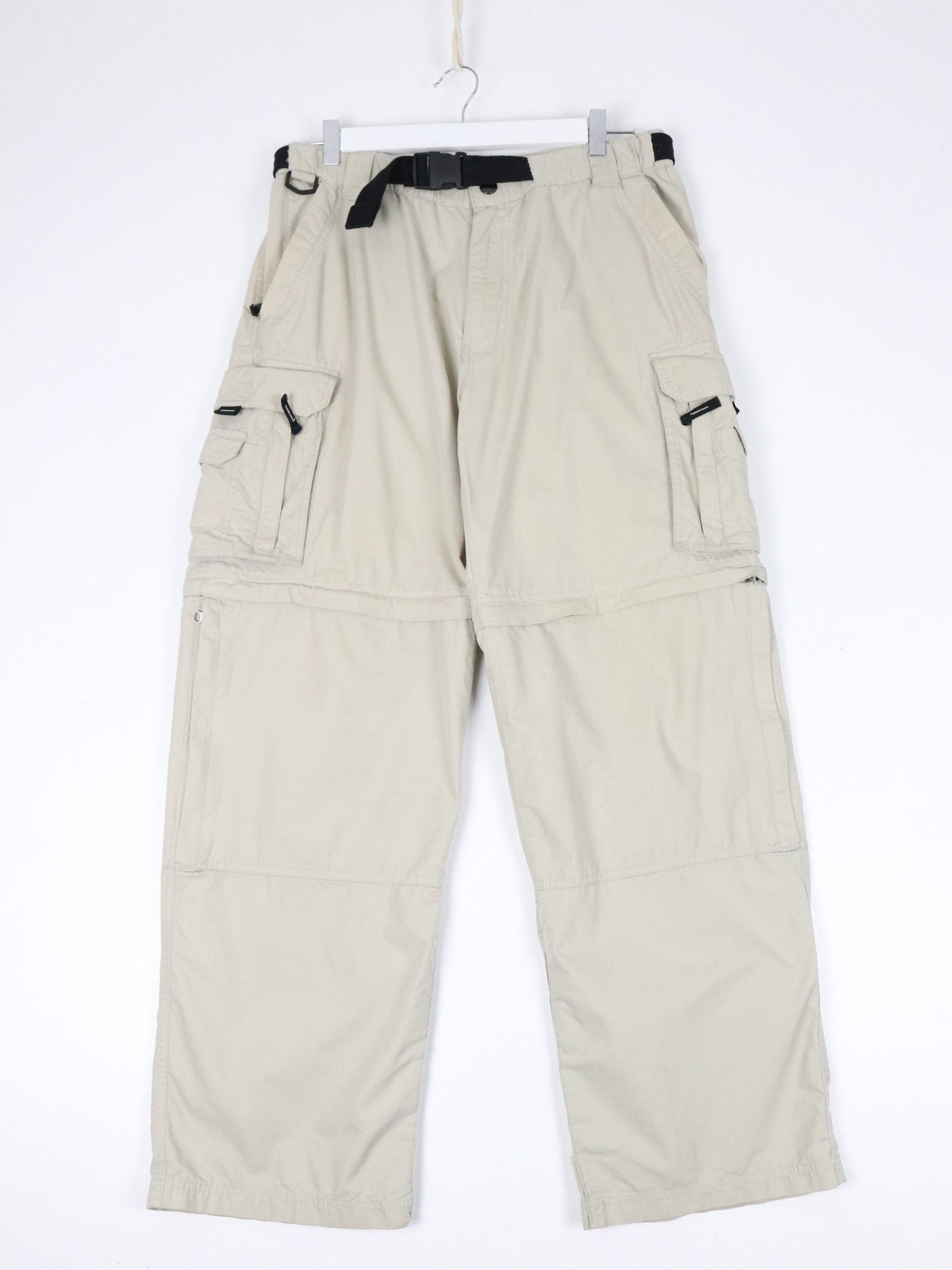 Other Pants BC Clothing Co Pants Mens Medium Beige Convertible Cargo Hiking 33 x 29