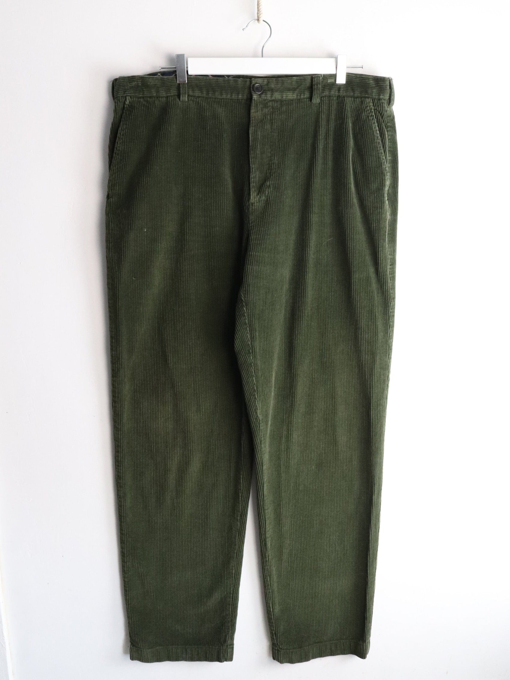 Other Pants Brooks Brother Corduroy Pants Mens 40 x 34 Green