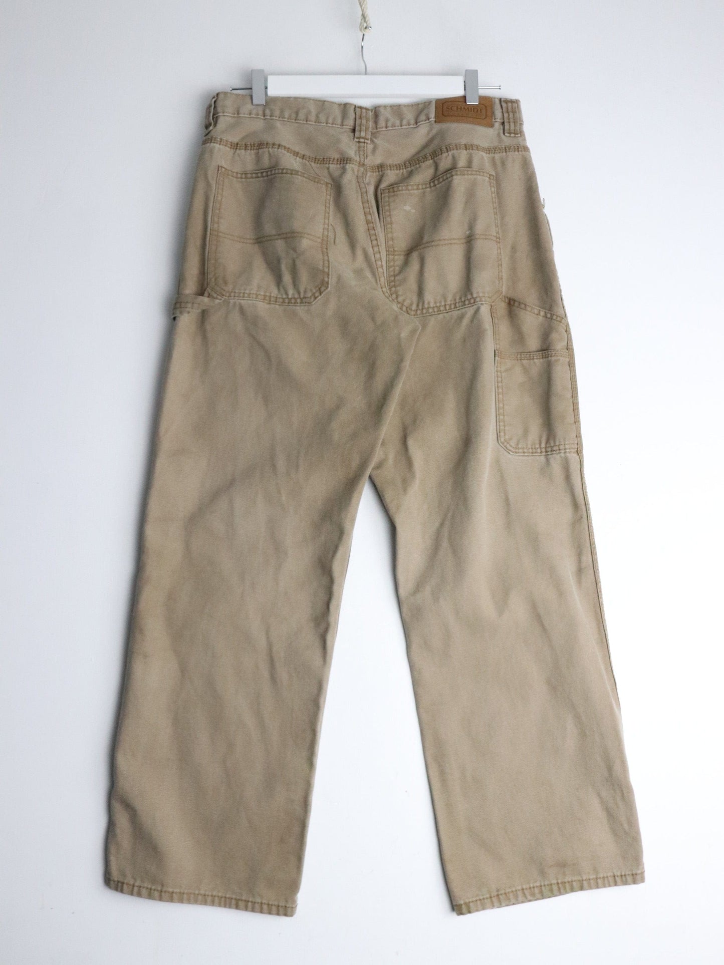 Other Pants C.E. Schmidt Pants Fits Mens 33 x 29 Beige Work Wear Carpenters