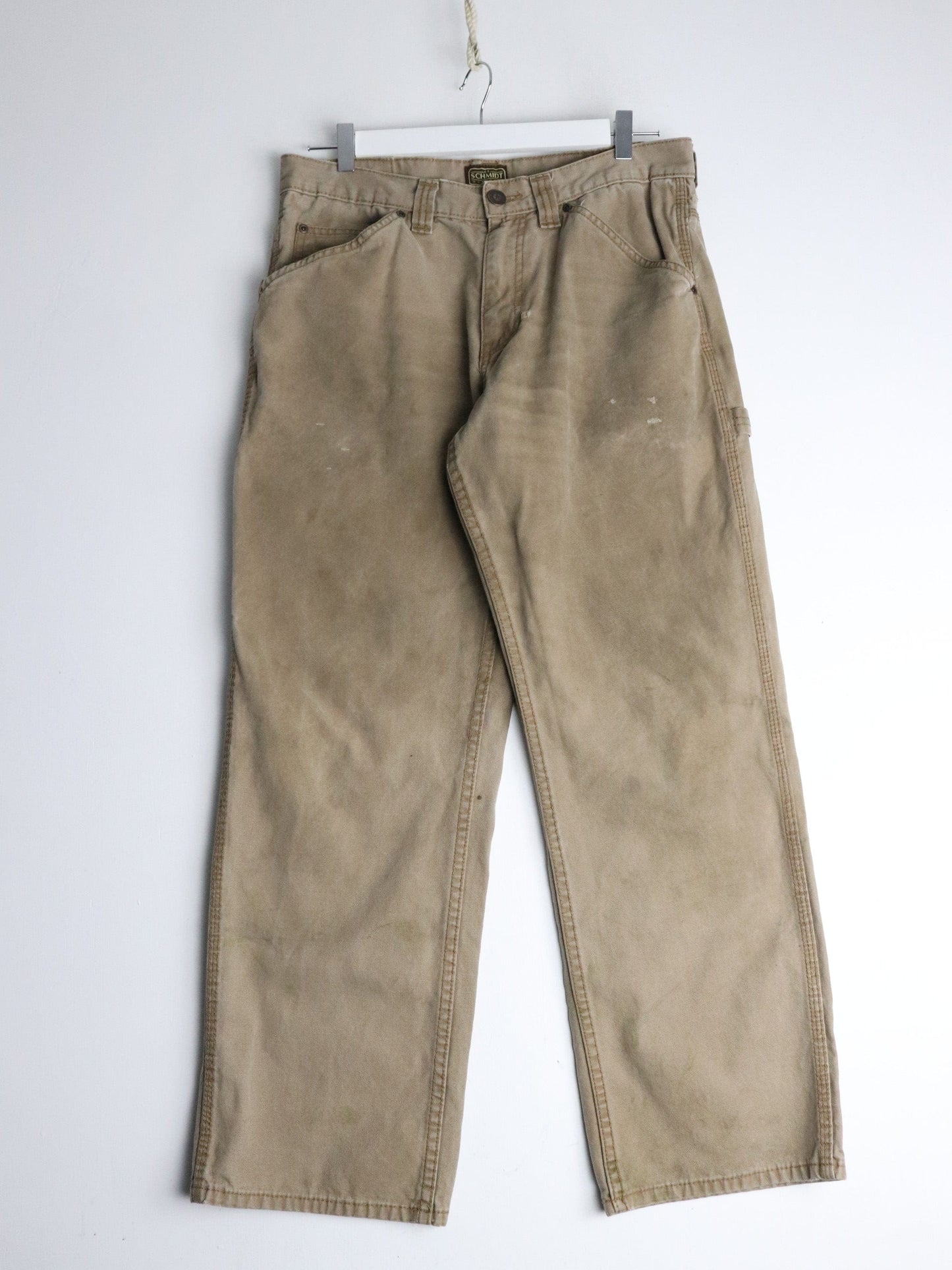 Other Pants C.E. Schmidt Pants Fits Mens 33 x 29 Beige Work Wear Carpenters