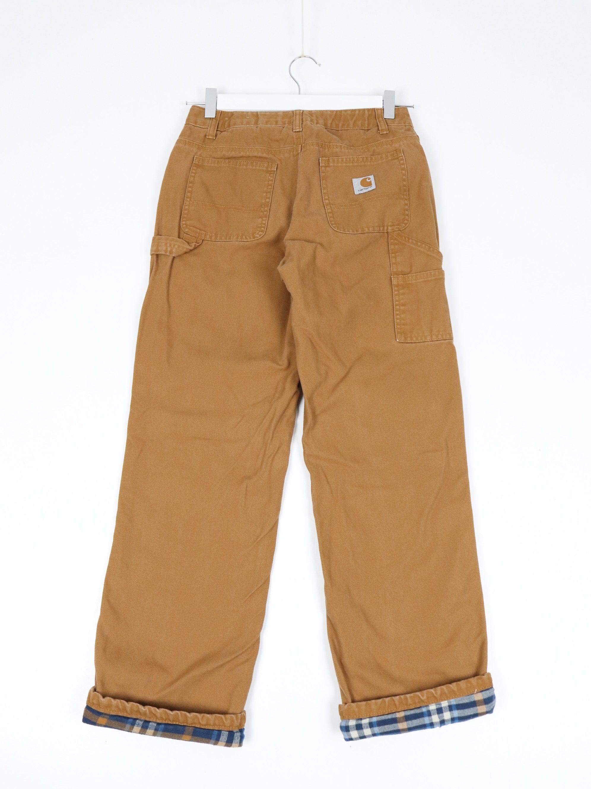Carhartt Pants Womens 14 Brown Lined Work Wear Carpenters 27 x 28 – Proper  Vintage