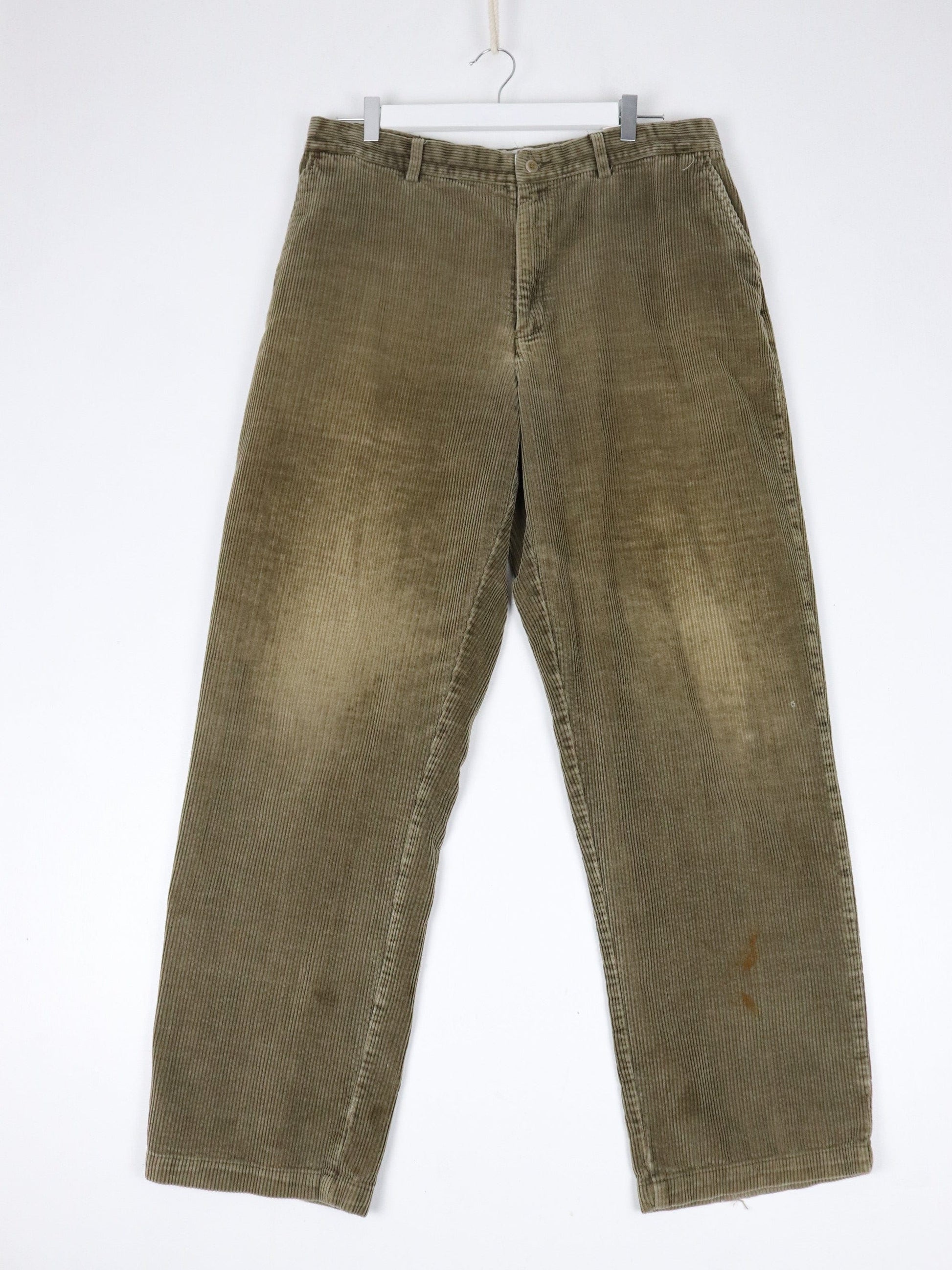 Other Pants Savane Pants Mens 38 x 32 Brown Corduroy Trousers