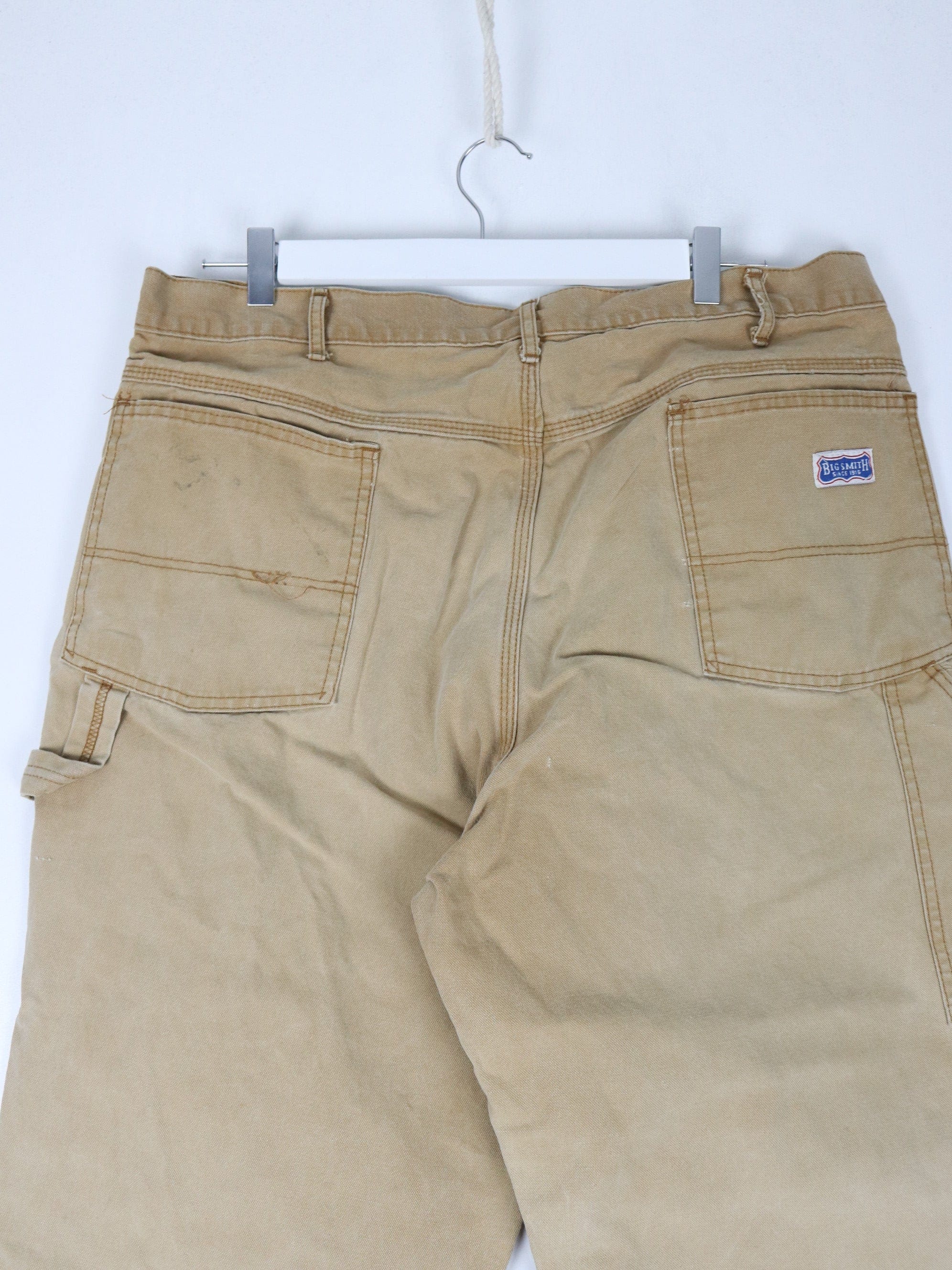 Men's Vintage Carhartt Double Knee Brown Work Pants Size 38x30