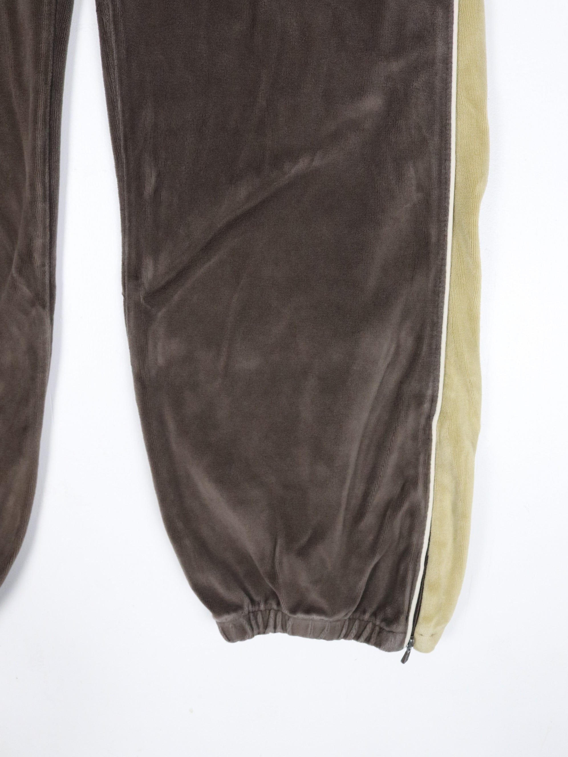 Contrast Wide Track Pants, Y2K, Vintage Clothing