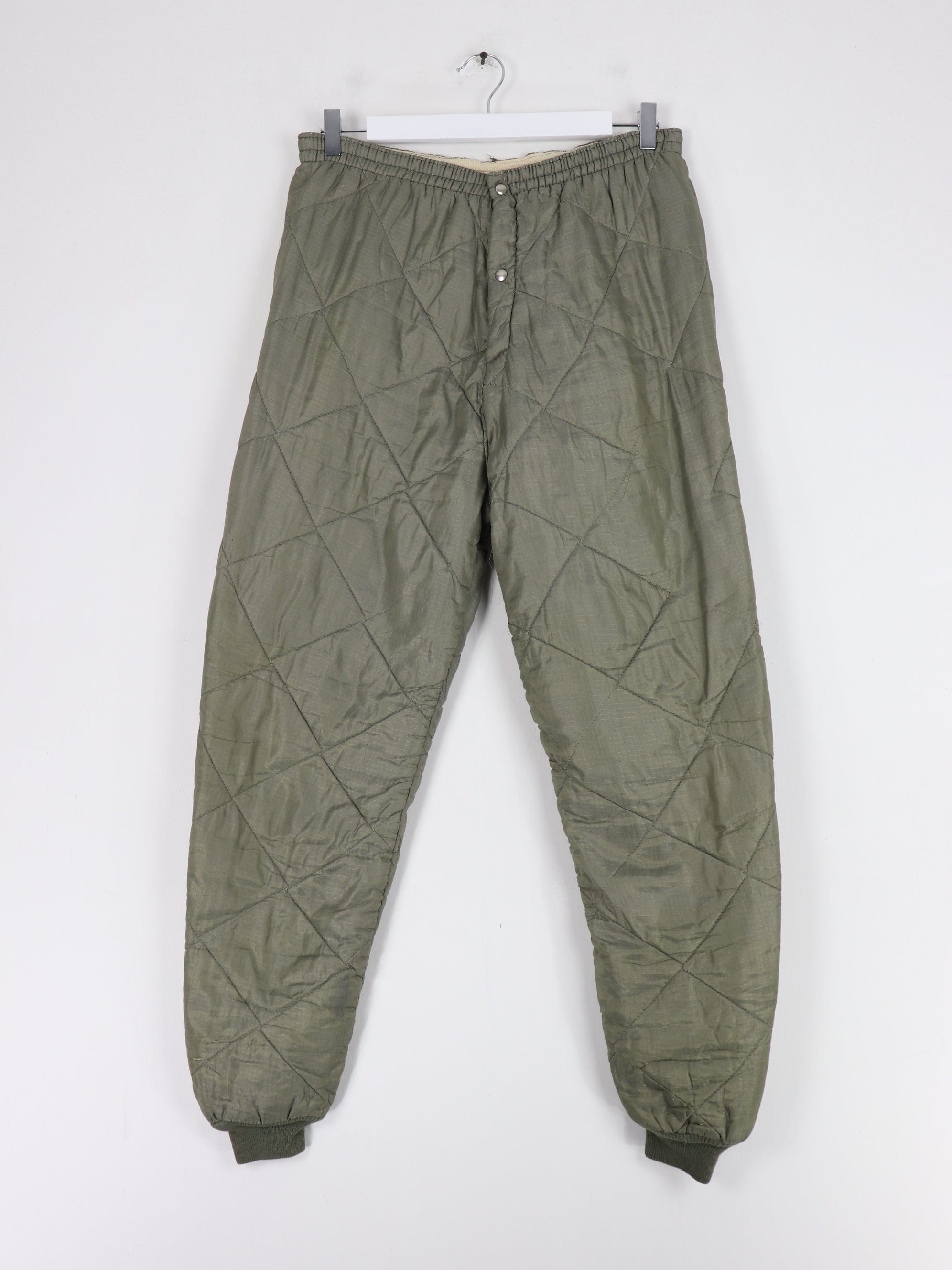 Vintage Hunting Pants Mens 32 x 27 Green Outdoors Quilt Jogger – Proper  Vintage