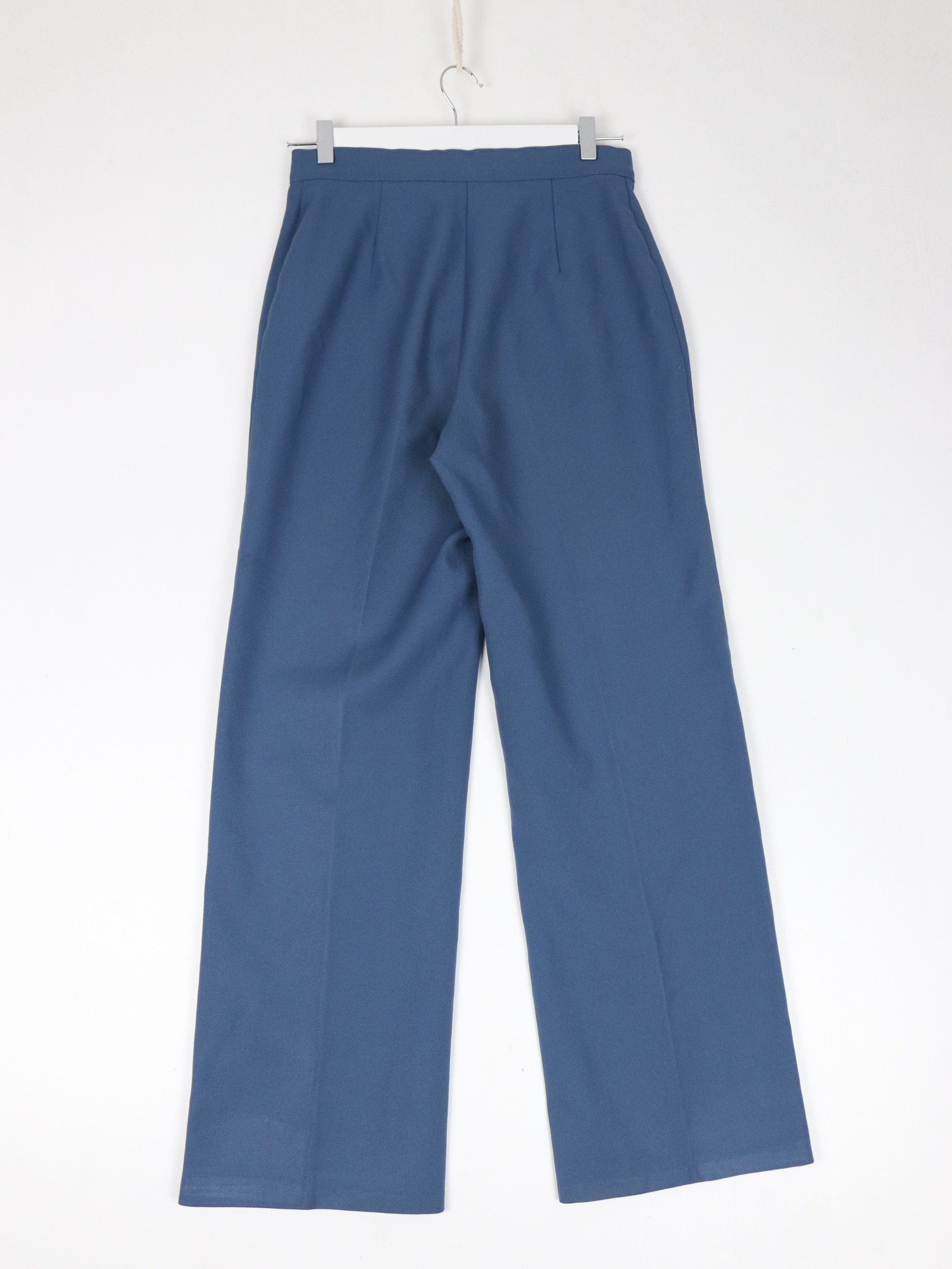Vintage Montgomery Ward Pants Womens 14 Blue Pleated Dress 70s 80s – Proper  Vintage
