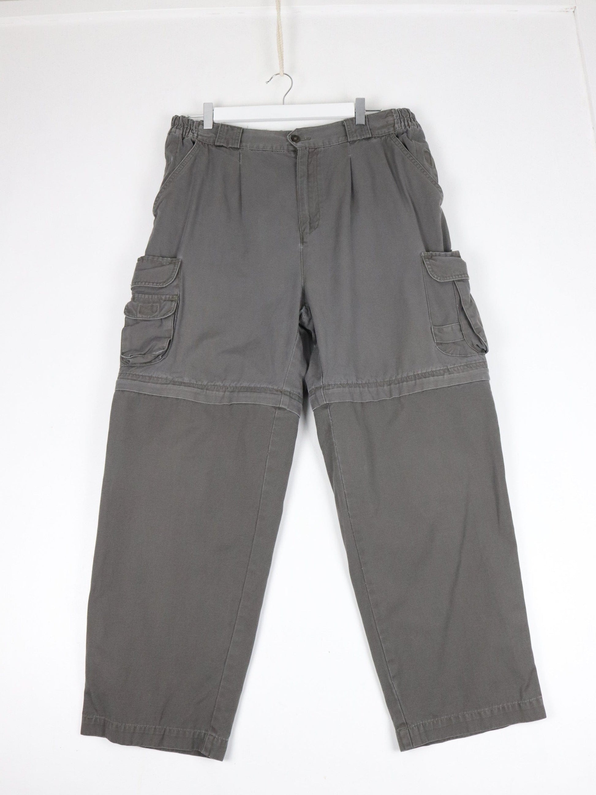 Other Pants Windriver Pants Fits Mens 38 x 29 Grey Convertible Cargo Outdoors