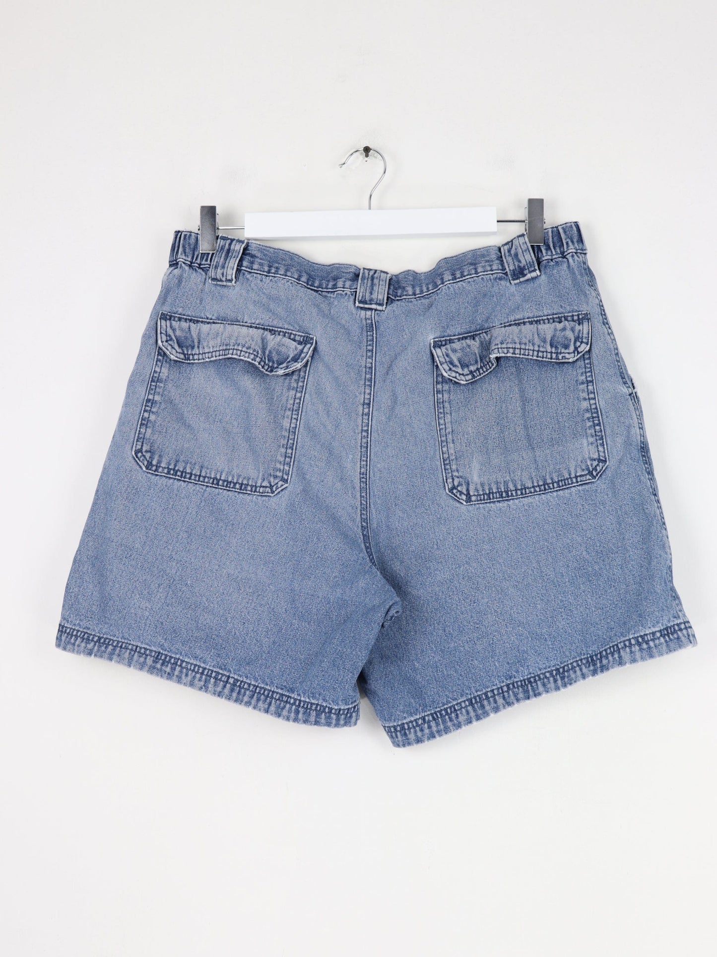 Other Shorts Croft&Borrow Denim Shorts Fits Mens 34 Blue Casual Cargo