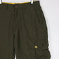 Other Shorts Split Shorts Fits Mens 32 Green Cargo Cycling