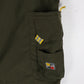 Other Shorts Split Shorts Fits Mens 32 Green Cargo Cycling