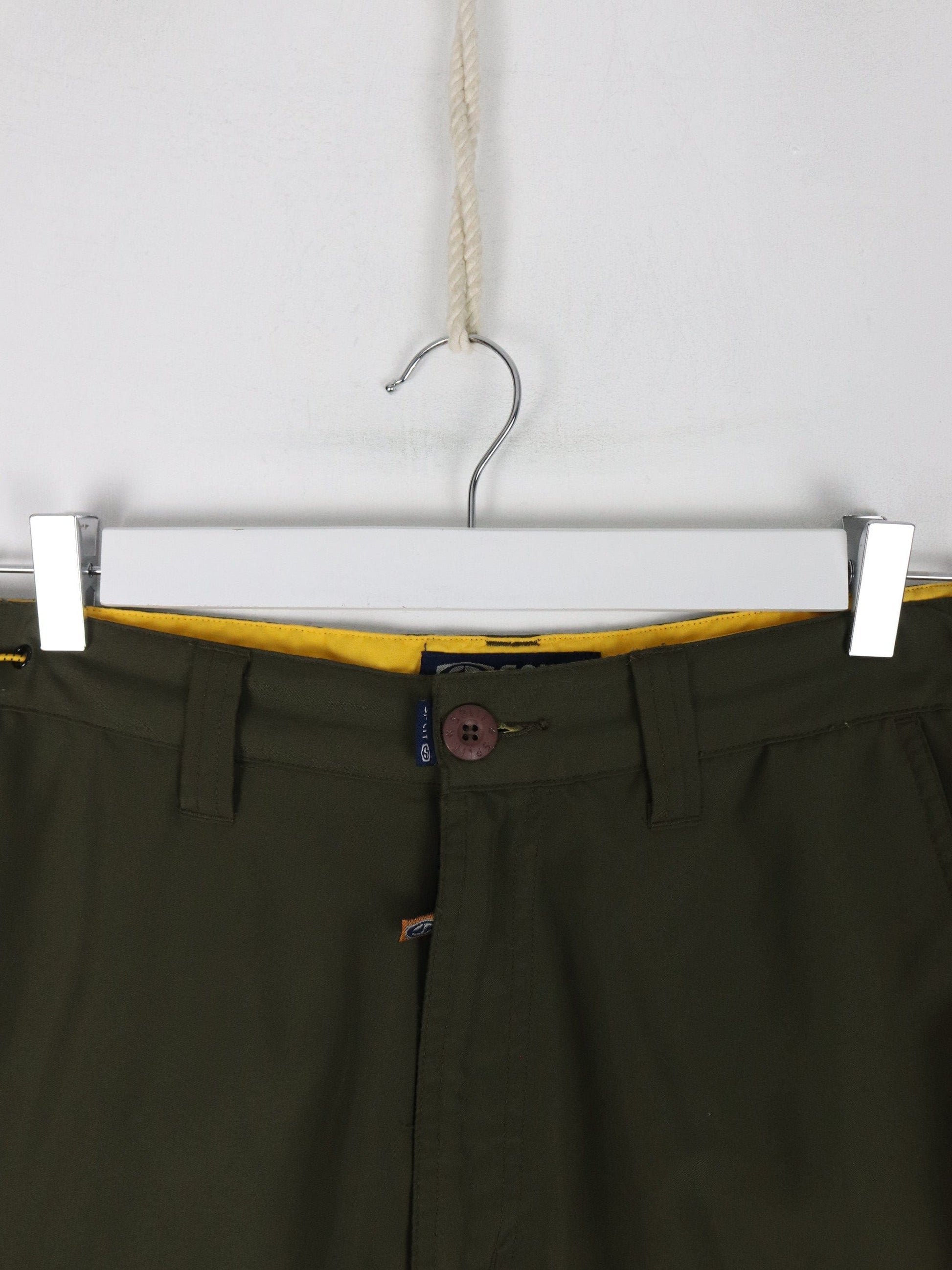 Other Shorts Split Shorts Fits Mens 32 Green Cargo Cycling