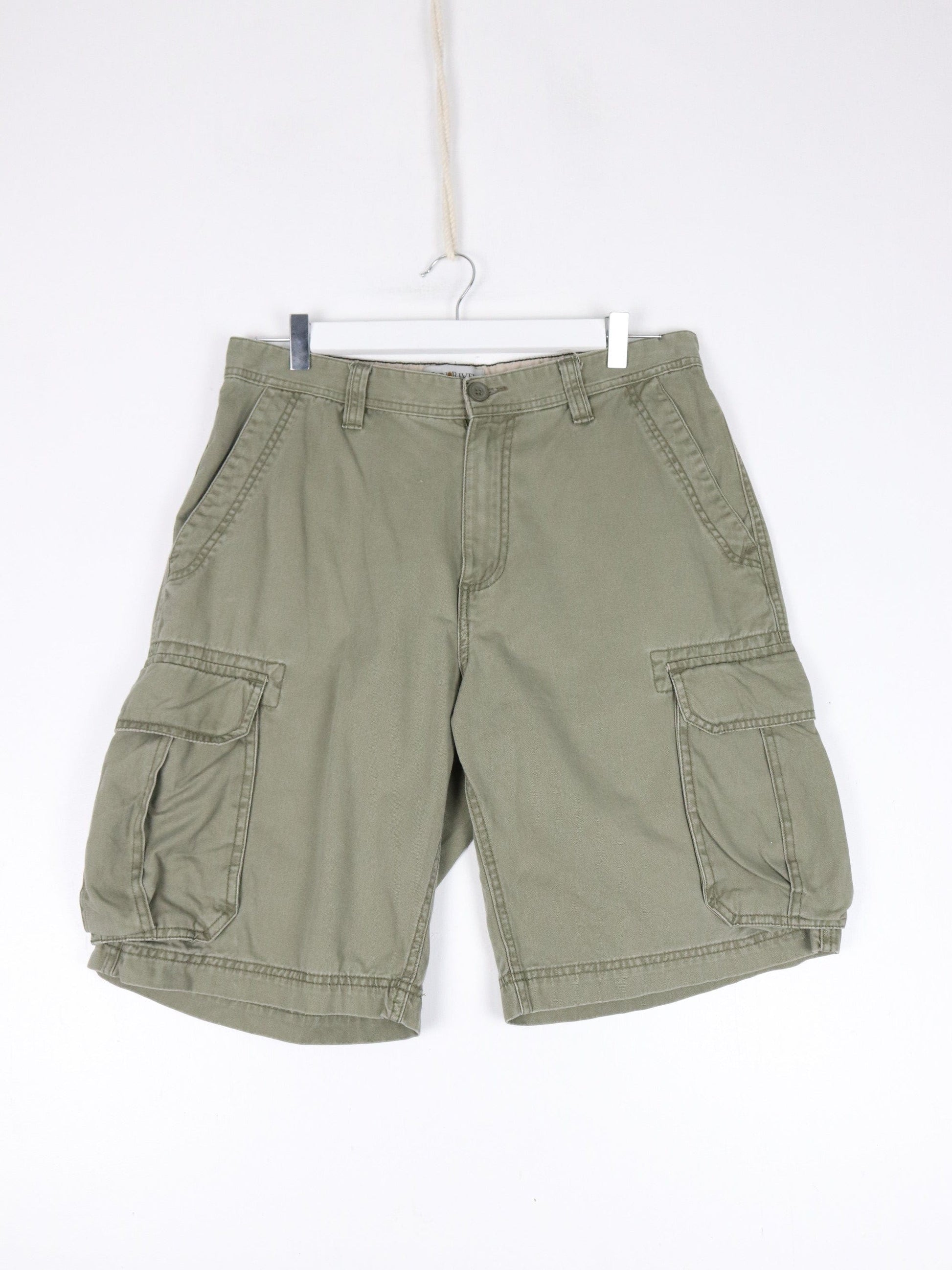 Other Shorts Sun River Shorts Mens 32 Green Cargo Outdoors